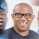Tinubu, Obi and Atiku