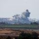 [1/21]Smoke rises in the air following Israeli bombings in Gaza, as seen from Israel's border with the Gaza Strip, in southern Israel October 15, 2023. REUTERS/Amir Cohen Acquire Licensing Rights