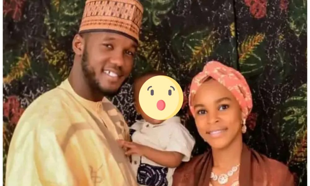Adamu Alhaji Ibrahim and his deceased wife, Fatima Alhaji Bukar.