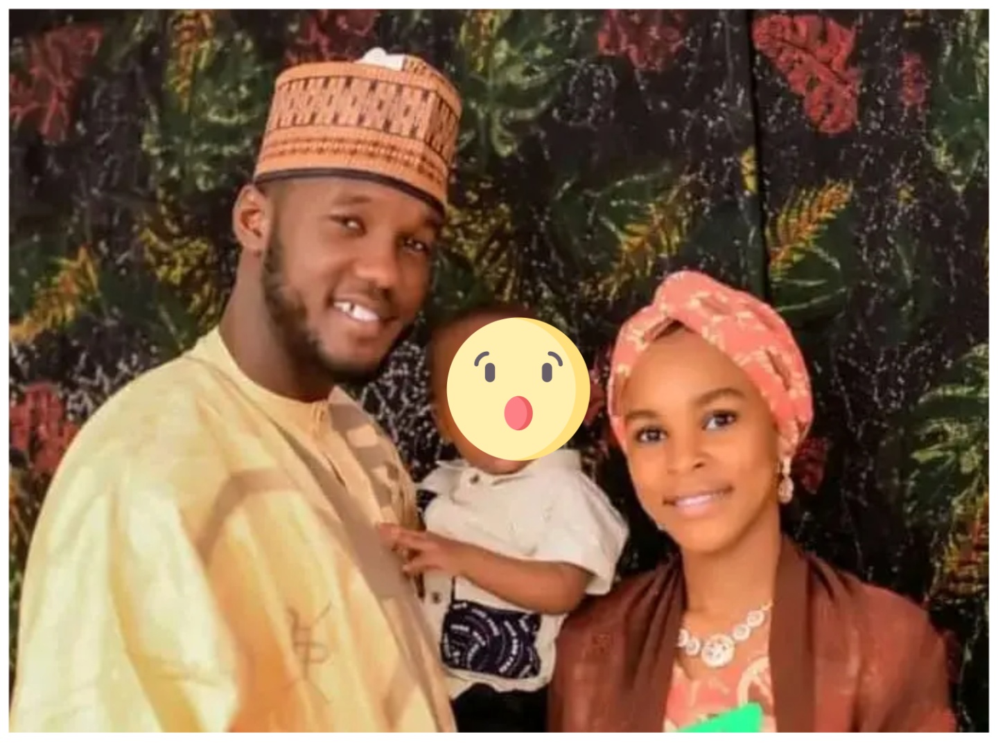 Adamu Alhaji Ibrahim and his deceased wife, Fatima Alhaji Bukar.