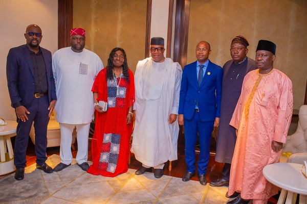 Akpabio arrives Luanda for IPU Assembly