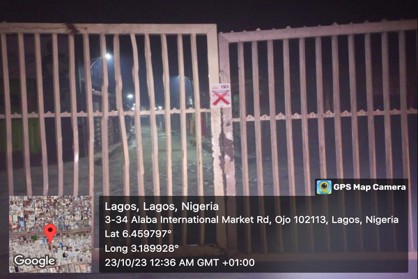 Lagos shuts Alaba International Market