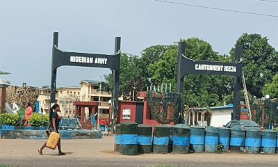 Ikeja Military Cantonment, Lagos.