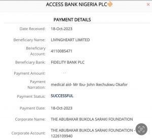 Mr Ibu's bill
