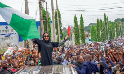 Senator Natasha denied access to late Ohinoyi's palace, pays condolence from outside