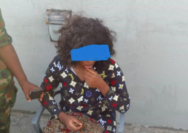Nigeria Army troops rescue woman from committing suicide in Lagos