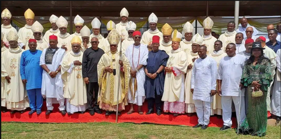 Peter Obi meets with Gov Mbah, Ugwuanyi, Chime in Enugu