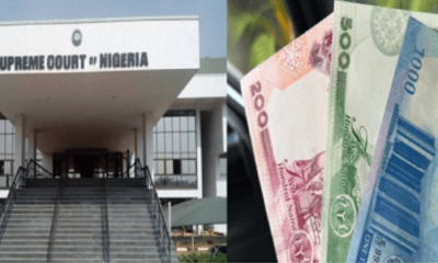 Old, new naira notes remain legal tender – Supreme Court