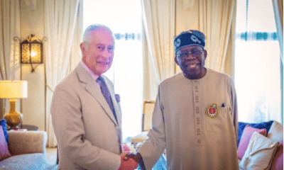 Tinubu arrives Dubai for COP28 Summit, meets King Charles