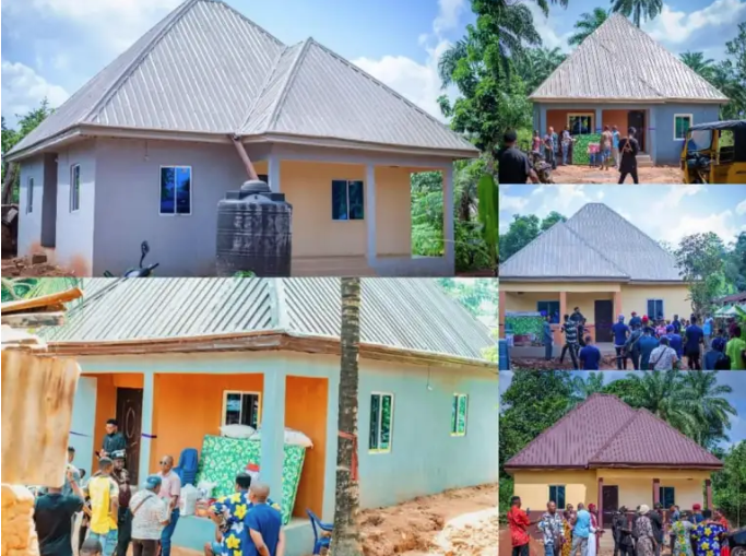 Anambra Philanthropist, Chief Otti gifts 10 new houses worth N125m to widows