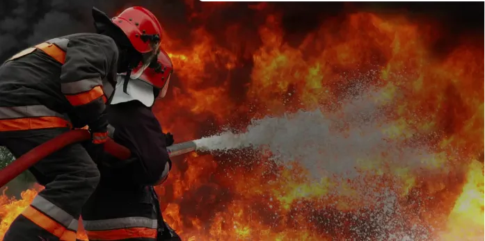 Midnight fire razes over 40 shops, kills fire serviceman at Enugu auto spare parts market