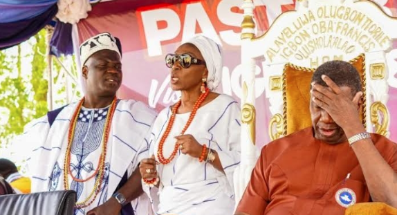 Why Adeboye sat on ceremonial Royal chair — Oyo monarch
