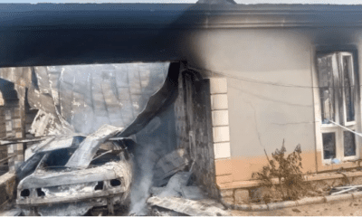 Protesters burn down monarch's palace over indiscriminate arrests