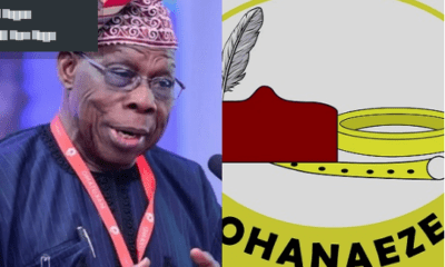 Obasanjo, Ohanaeze Ndigbo in closed door meeting – Emuchay