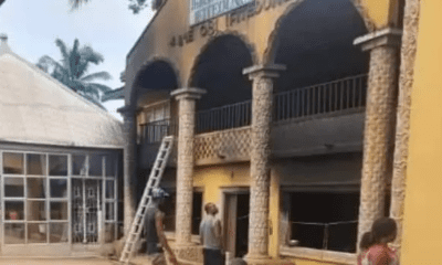 Gunmen burn down traditional ruler's palace in Anambra