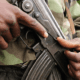 A soldier of the Nigerian Army attached to 35 Artillery Brigade, Alamala, Abeokuta, Ogun State, Boyi ThankGod, allegedly shot himself in the head and died immediately. A source in the Army, who pleaded for anonymity, said the soldier killed himself while on standby duty on Monday, the day Nigeria marked Armed Forces Remembrance Day.
