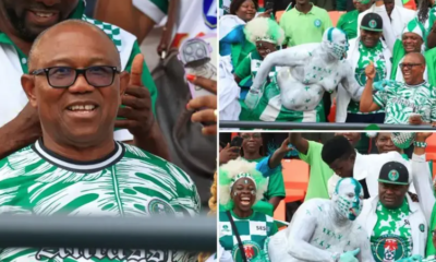 Netizens praise Peter Obi over support for Super Eagles in Côte d’Ivoire