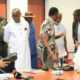 The President of the Senate, Godswill Obot Akpabio has pledged the support of the National Assembly for Nigerian manufacturers to make the manufacturing industry flourish. Akpabio made the pledge on Wednesday when the Executive of the Manufacturers Association of Nigeria(MAN) paid him a courtesy visit in his office.