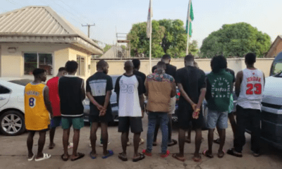 EFCC arrests 14 Internet fraudsters in a “Yahoo Academy” in Makurdi