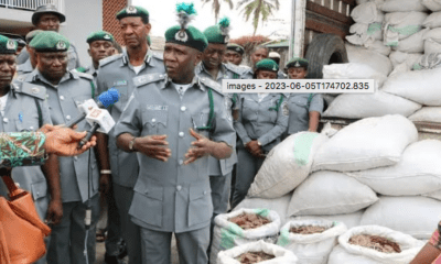 Customs intercept 15 trucks of food items in Sokoto
