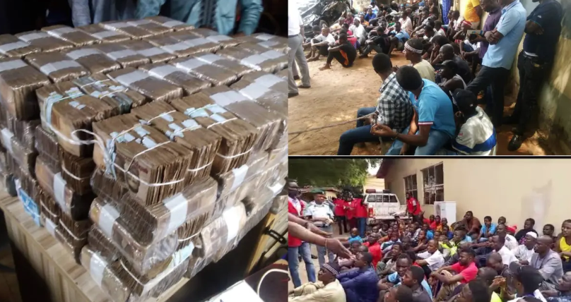 Currency racketeering: EFCC arrests 115 suspects in Enugu, recovers N110m, other currencies