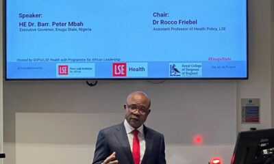 Our disruptive approach turning Enugu fortunes around, says Gov Mbah at London Lecture