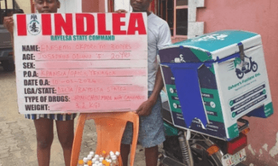 NDLEA nabs hair stylist, dispatch rider selling drug-laced chin-chin to students