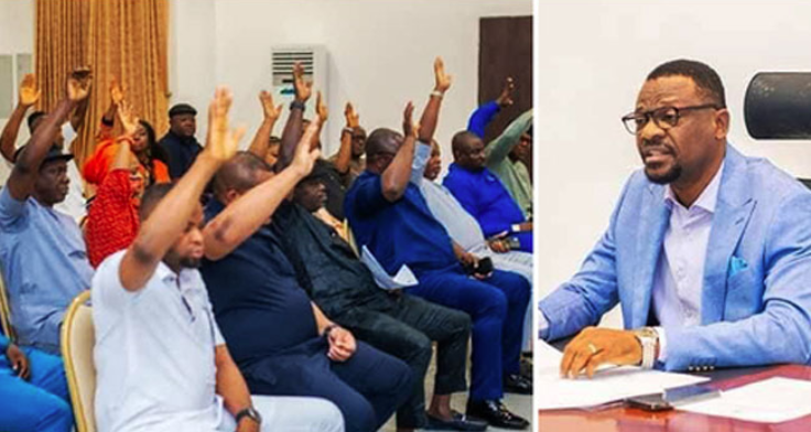 Rivers court restrains Amaewhule, 24 others from parading as lawmakers  