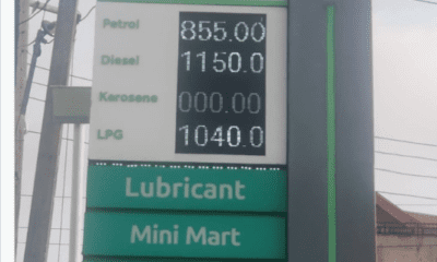 NNPCL sells fuel at N855 per litre as Dangote Refinery begins production