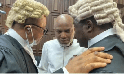 JUST IN: Judge hands off Nnamdi Kanu’s trial, returns case file to CJ